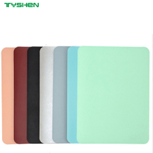 Double-Sided Waterproof Leather Mouse Pad with Anti-Slip Base Custom Size Available