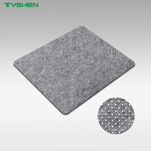 Double-Sided Felt Mouse Pad with Anti-Slip Base Custom Size Available