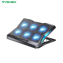 Gaming Laptop Cooling Pad with 6 Fans and Adjustable Stand