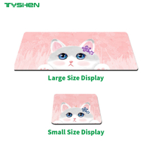 300×250mm Anime Mouse Pad with Anti-Slip Rubber Base and Unstitched Edge