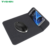 Multifunctional 15W Wireless Charging Mouse Pad with Foldable Stand and Custom Logo