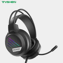 RGB Gaming Headset 50mm Wired Headphones With Microphone USB 3.5mm Stereo Sound