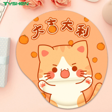 Ergonomic Silicone Gel Wrist Rest Mouse Pad Cute Cartoon Design